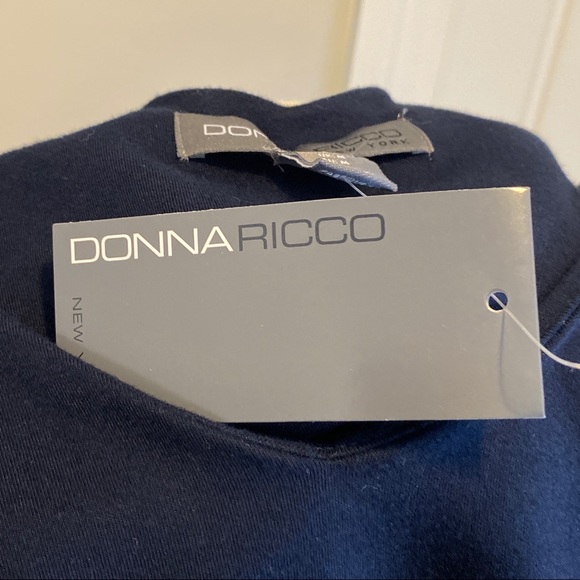 Dex Navy Blue V-neck Slip on Sleeveless Dress - Picture 8 of 10